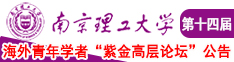 男生露出鸡巴操女生南京理工大学第十四届海外青年学者紫金论坛诚邀海内外英才！